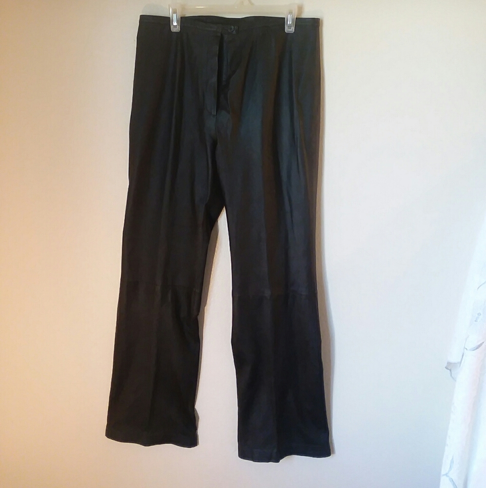 NewPort News Leather Pants